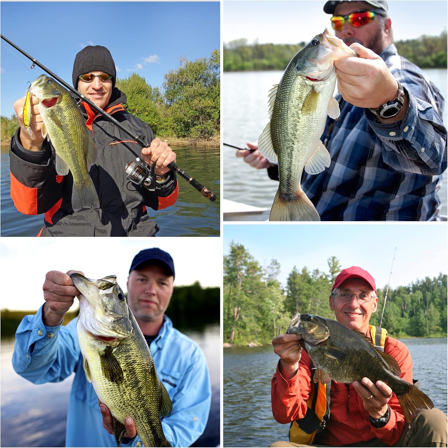 PLUSINNO Fishing Rod and Reel Combos - Carbon Fiber Telescopic Fishing Pole - Spinning Reel 12 +1 Shielded Bearings Stainless Steel BB - Image 6